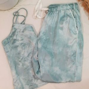 Stars above tie dye pj lounge set joggers
